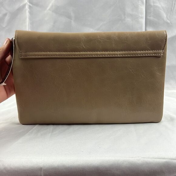 NWOT INC International Concepts Tan Clutch/Purse - Picture 2 of 4